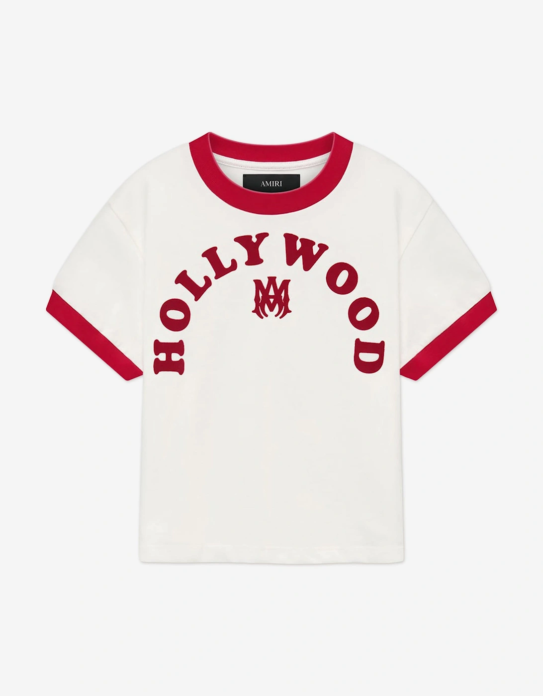 Kids Hollywood Ringer T-Shirt in Ivory, 5 of 4
