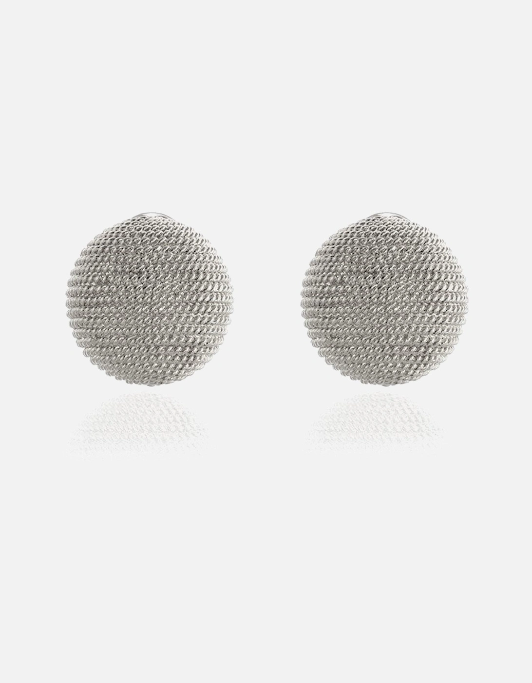 Tyra Silver Clip On Earrings, 4 of 3