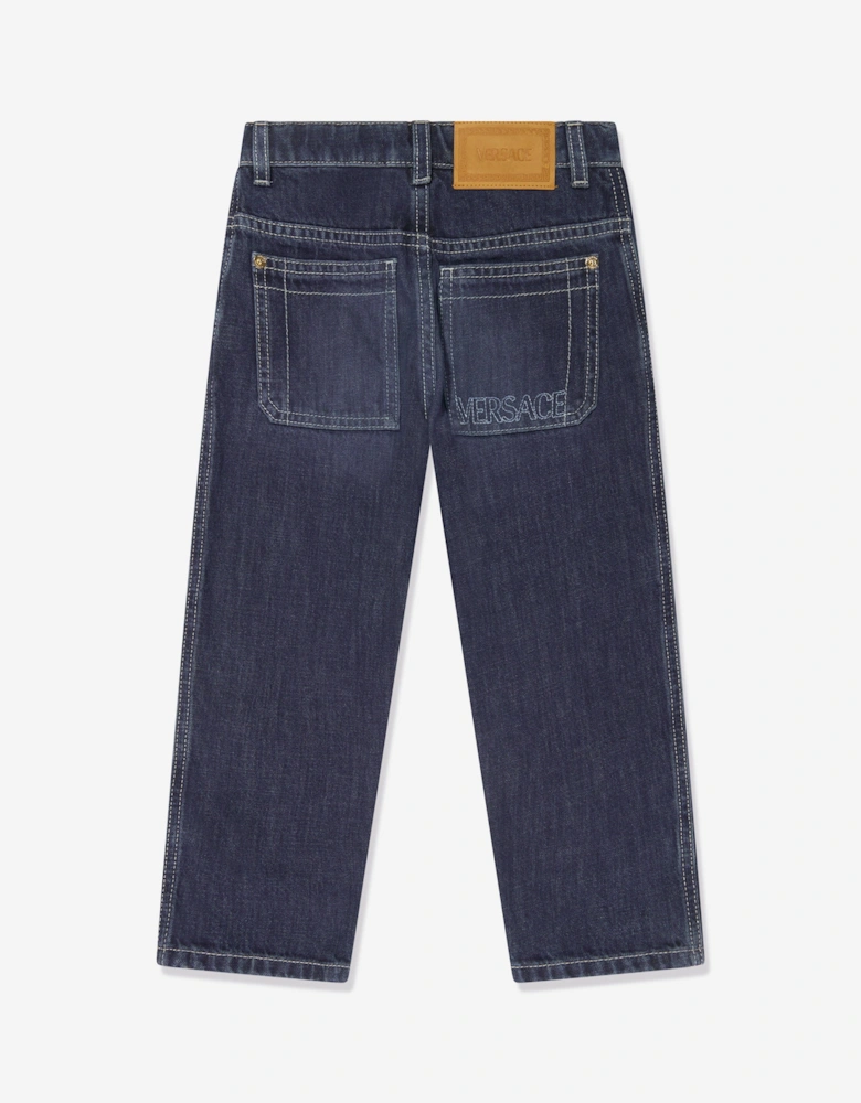 Boys Slim Fit Jeans in Blue