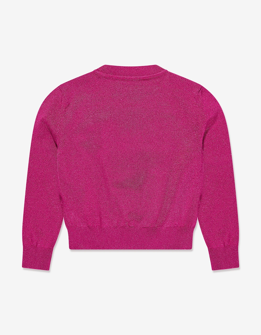 Girls Logo Knitted Sweater in Pink