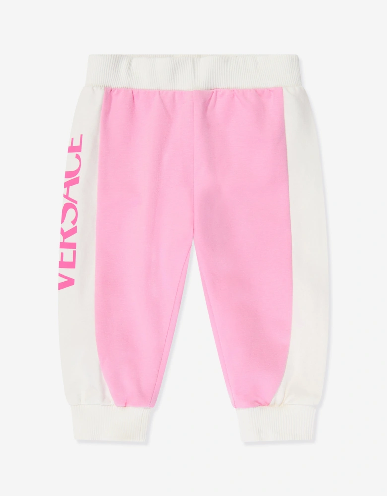 Baby Girls Logo Joggers in Pink