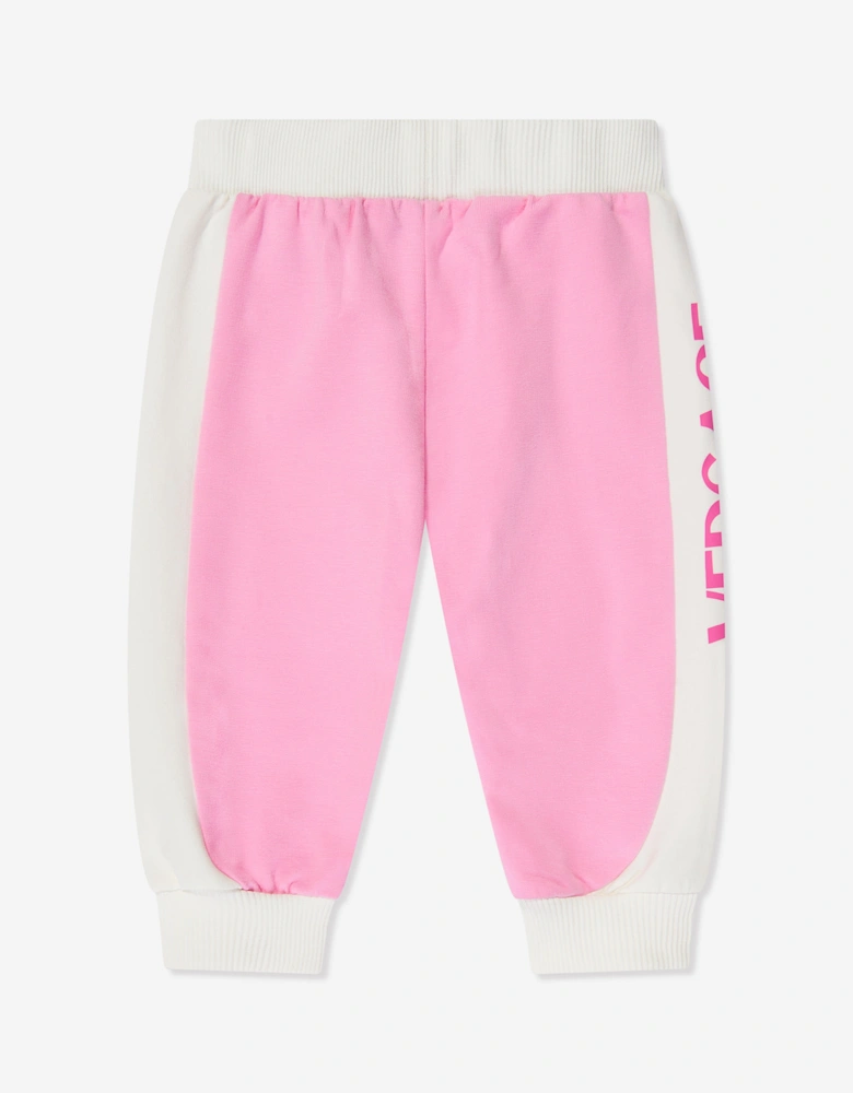 Baby Girls Logo Joggers in Pink