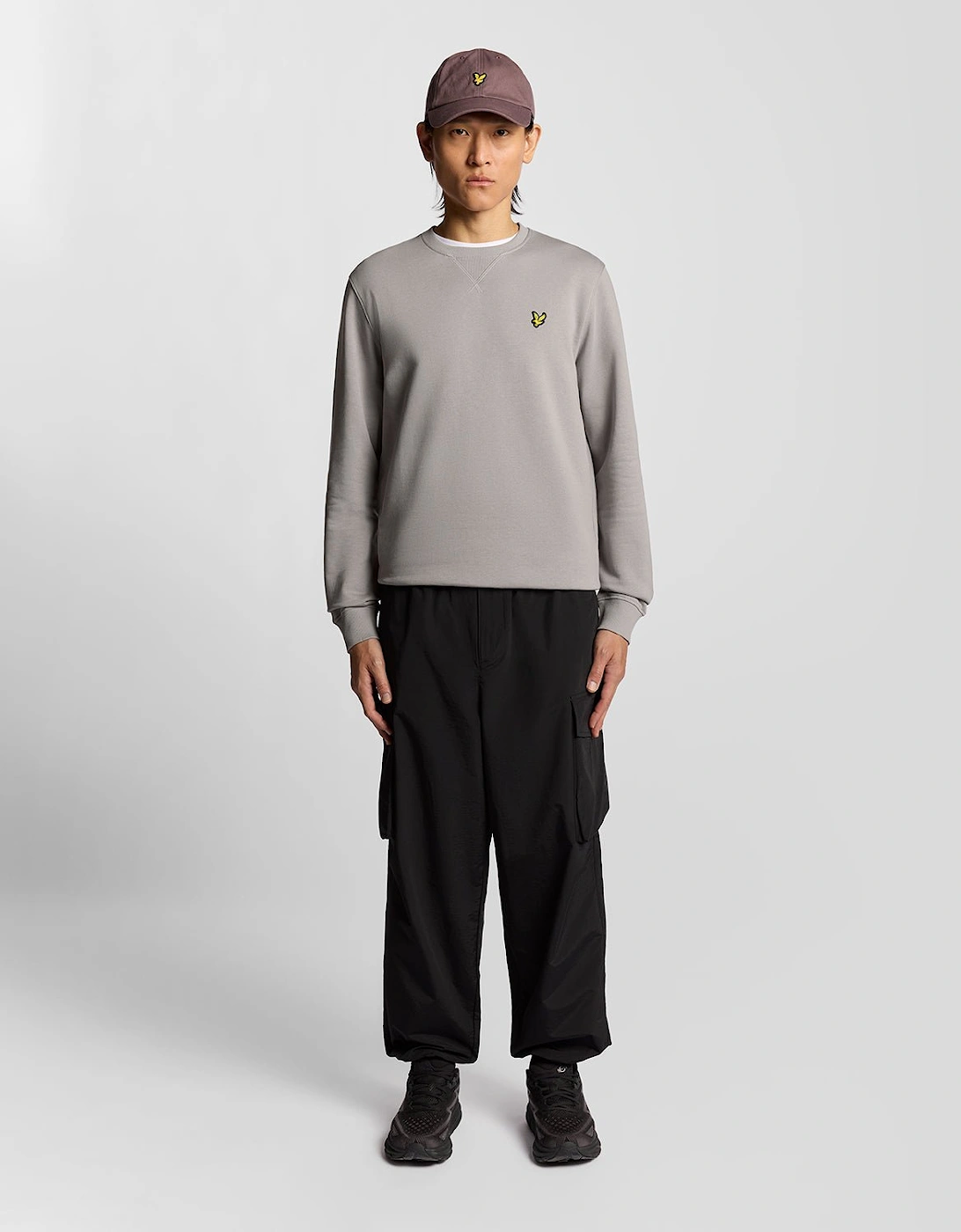 Cotton Crew Neck Sweatshirt