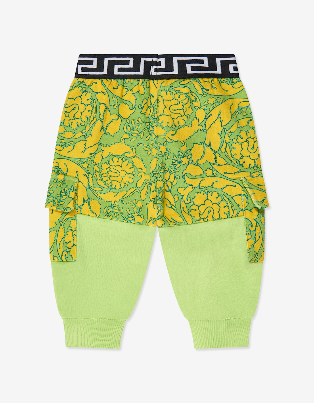 Baby Boys Barocco Joggers in Green