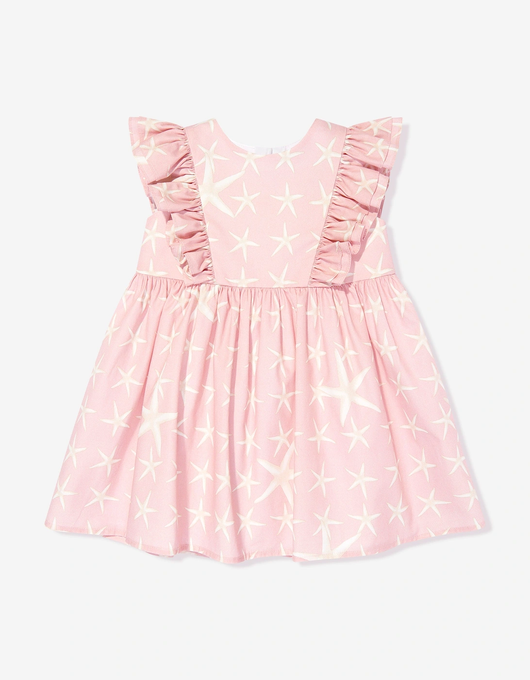 Baby Girls Starfish Marina Dress in Pink, 5 of 4