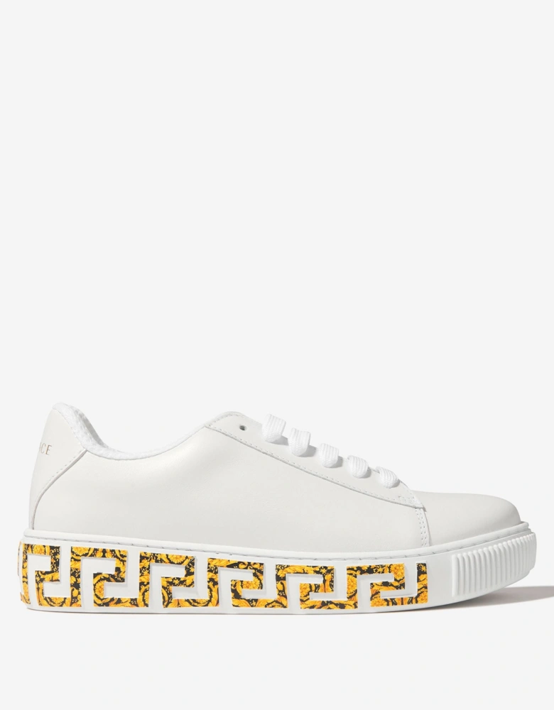 Kids Leather La Greca Trainers