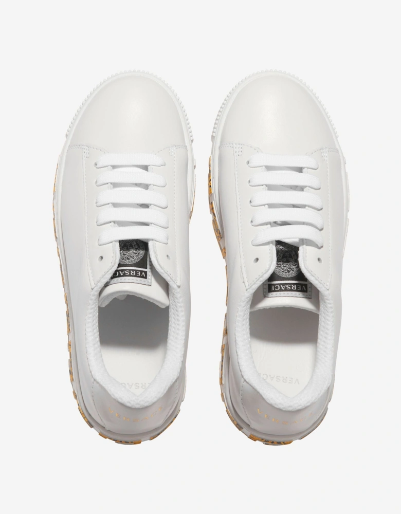 Kids Leather La Greca Trainers