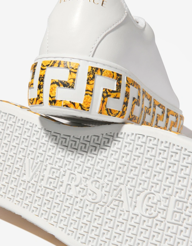 Kids Leather La Greca Trainers