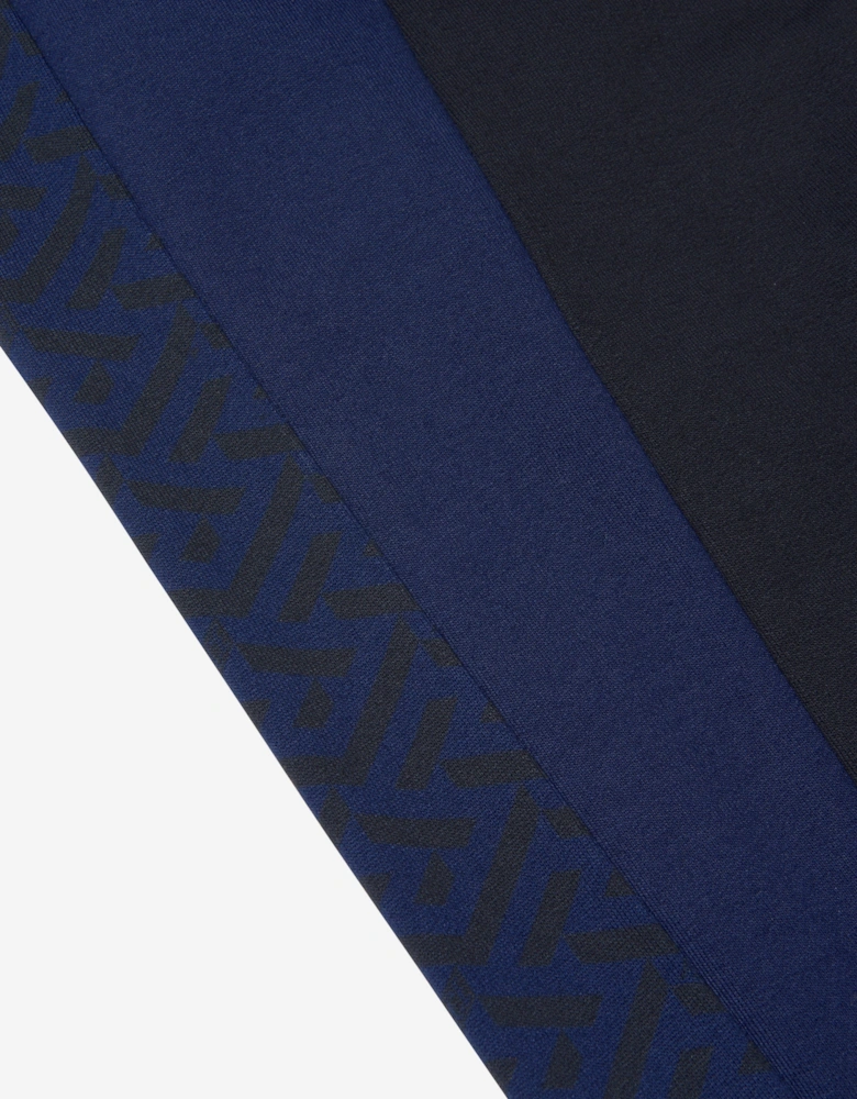 Boys Cotton La Greca Signature Trim Sweatpants