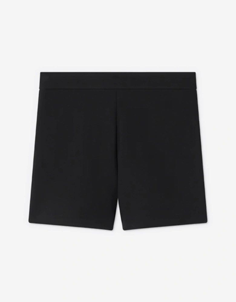 Girls Stretch Cady Shorts in Black