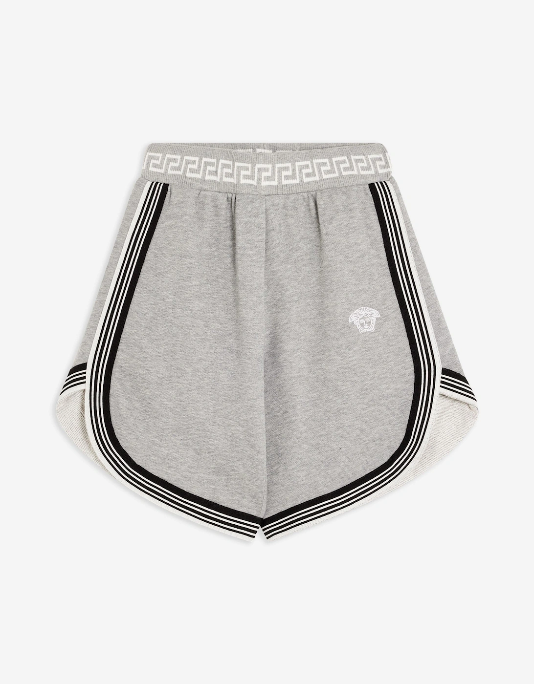 Boys Medusa Logo Shorts in Grey, 5 of 4