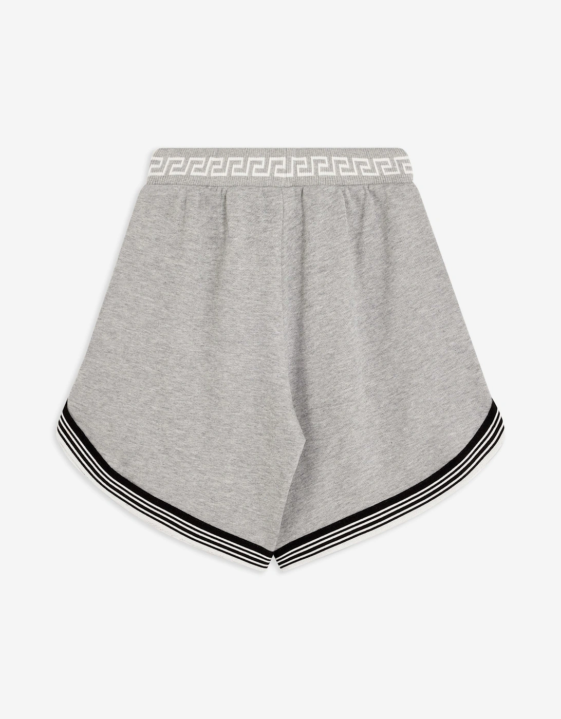 Boys Medusa Logo Shorts in Grey