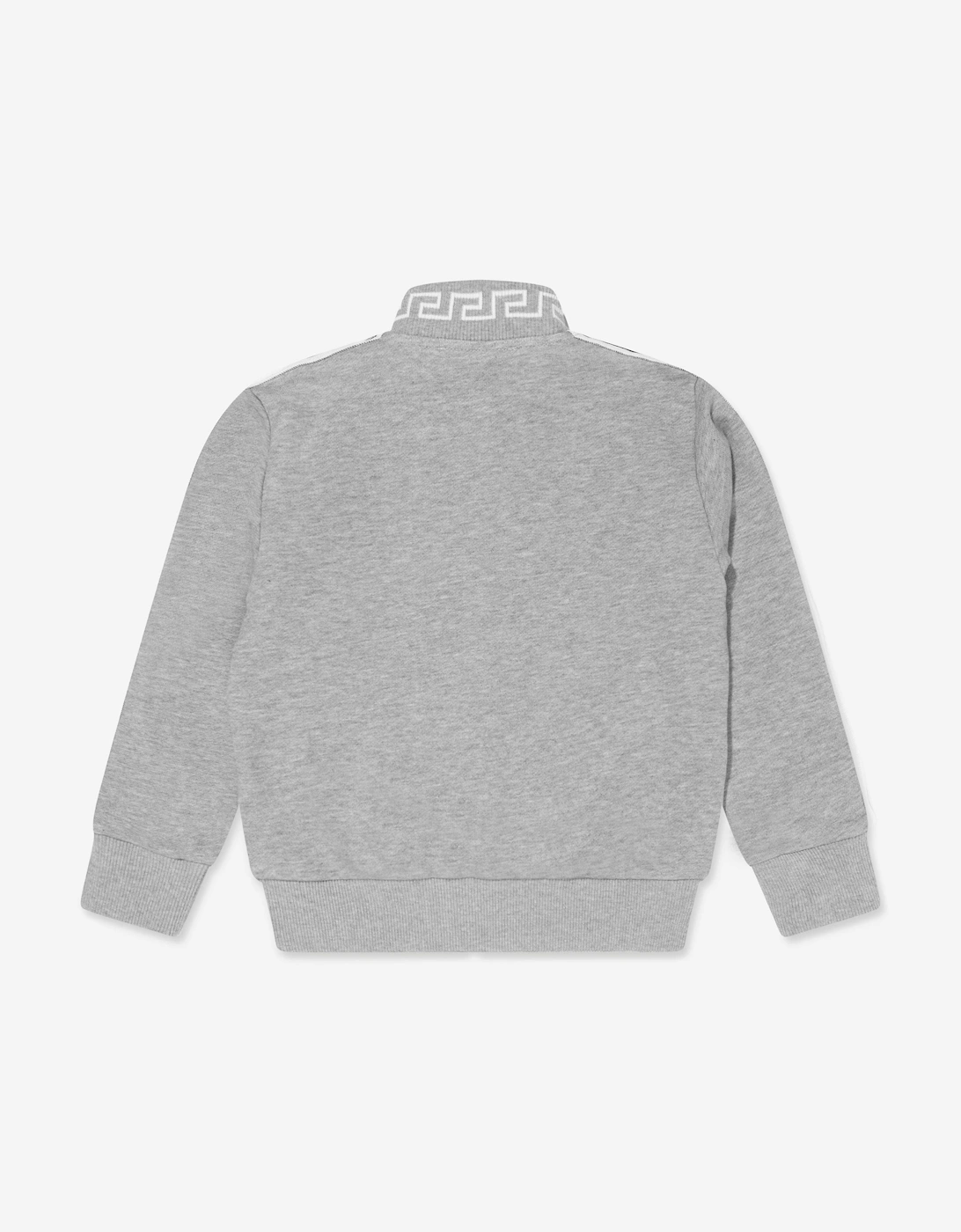 Boys Medusa Zip Up Top in Grey