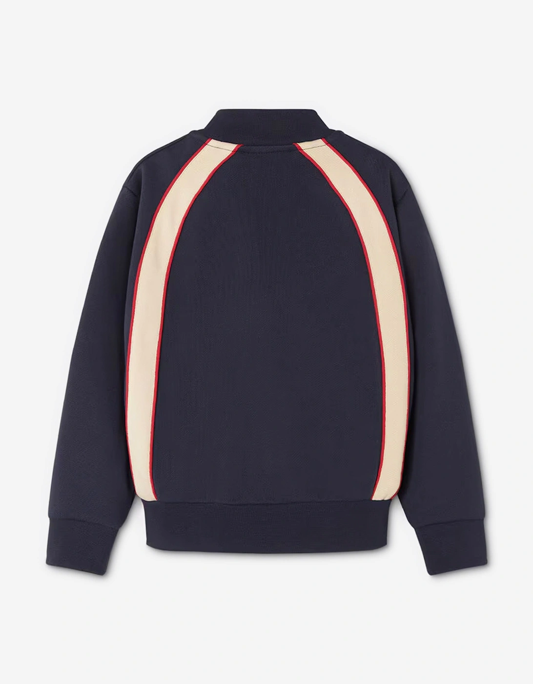 Boys Logo Zip Up Top in Black