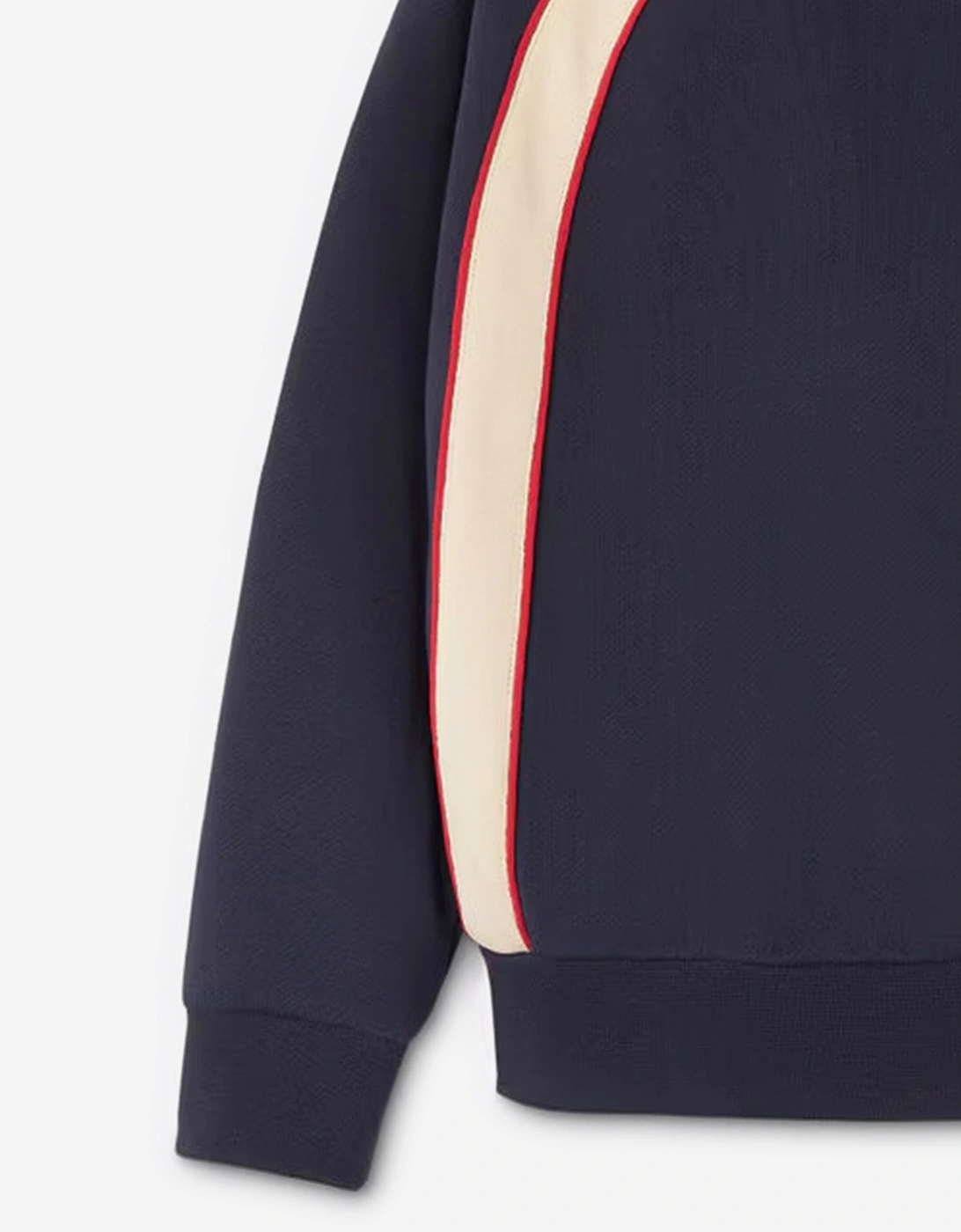 Boys Logo Zip Up Top in Black