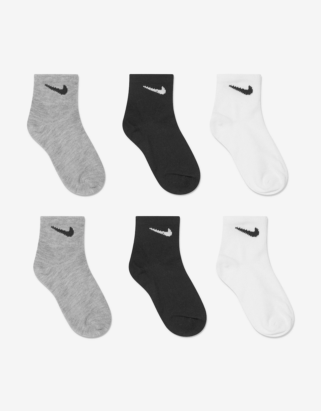 Kids Colourful Pack Socks Set in White, 8 of 7