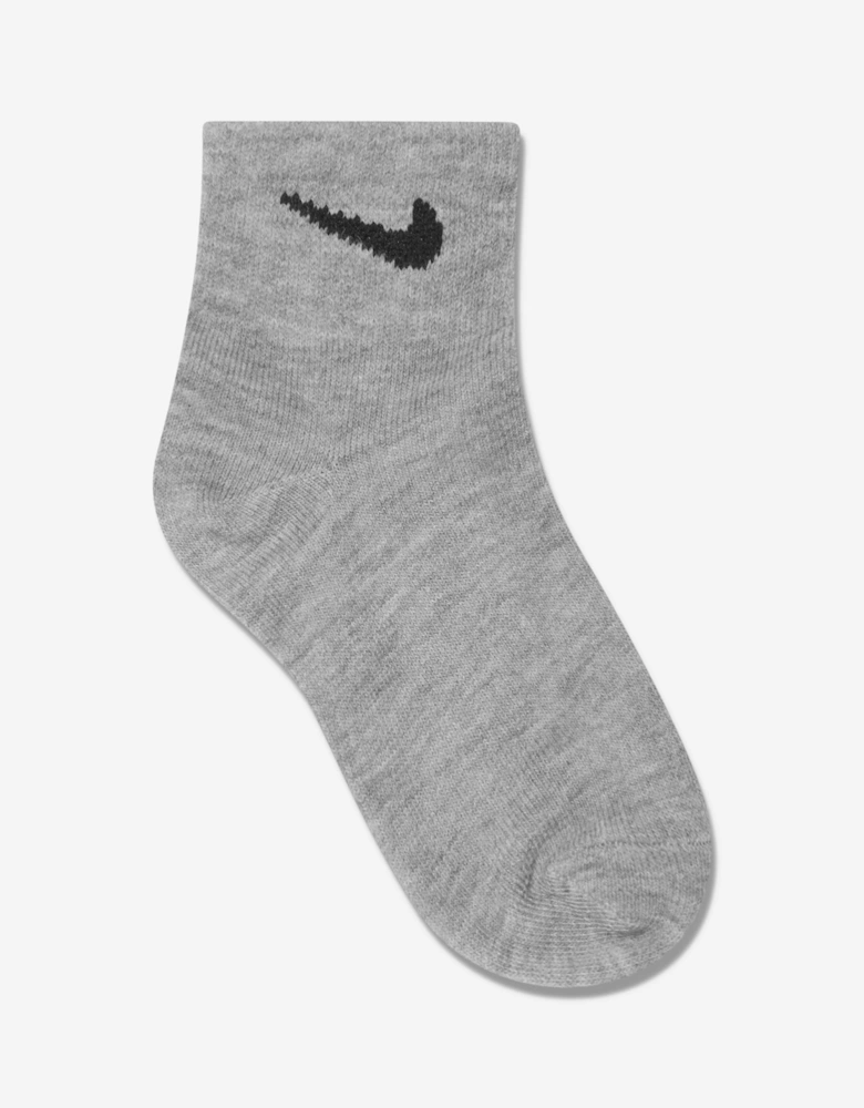 Kids Colourful Pack Socks Set in White