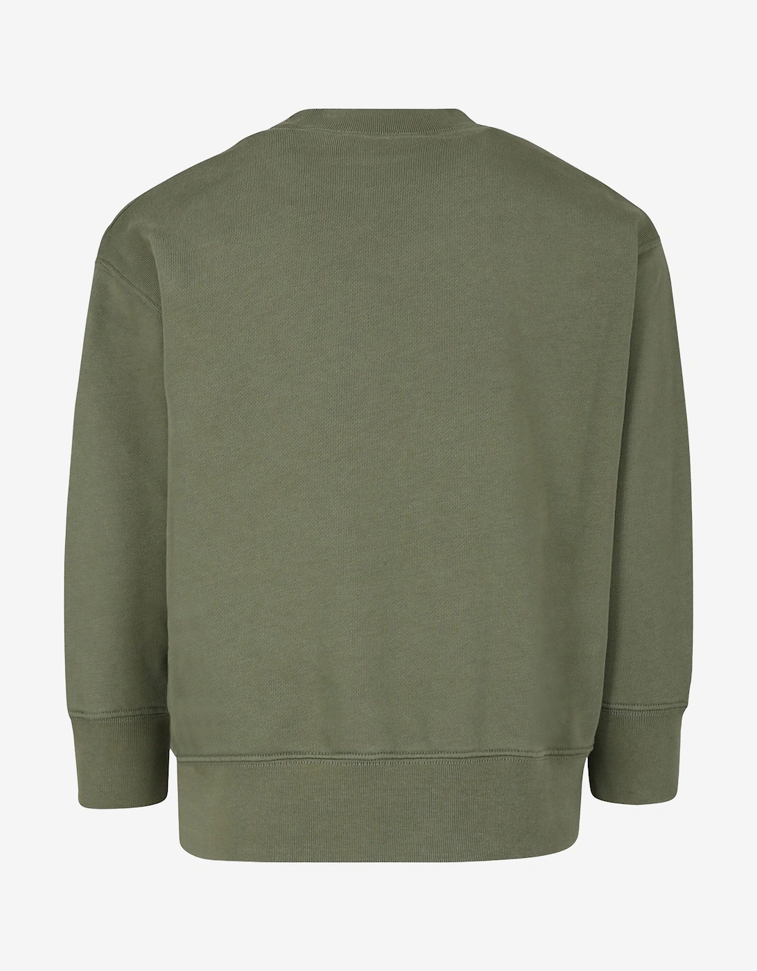Kids Bear Crewneck Sweatshirt in Green