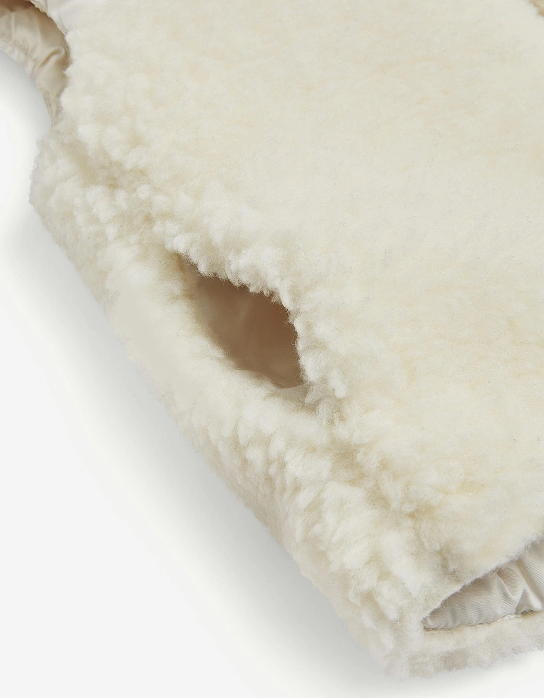 Baby Girls Down Botha Gilet in Ivory