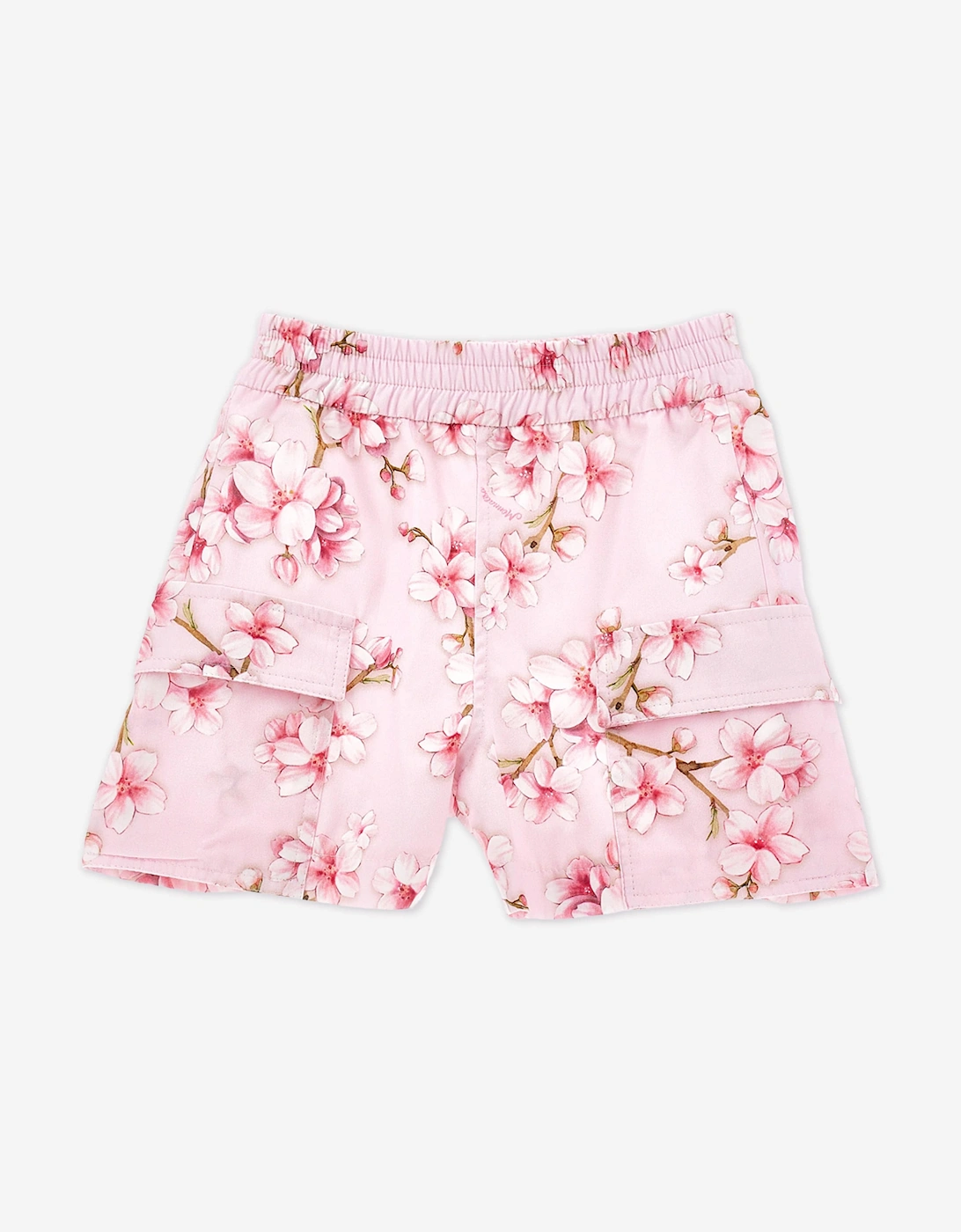 Girls Peach Blossom Shorts in Pink, 5 of 4