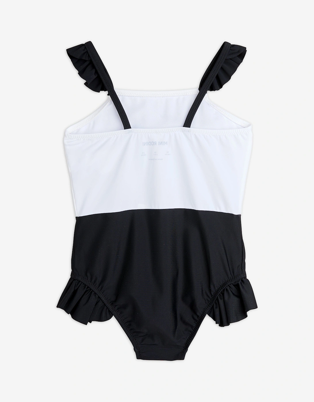 Girls Dolphins Frill Swimsuit in Multicolour