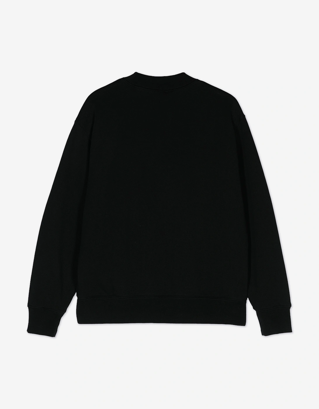 Kids Bear Crewneck Sweatshirt in Black