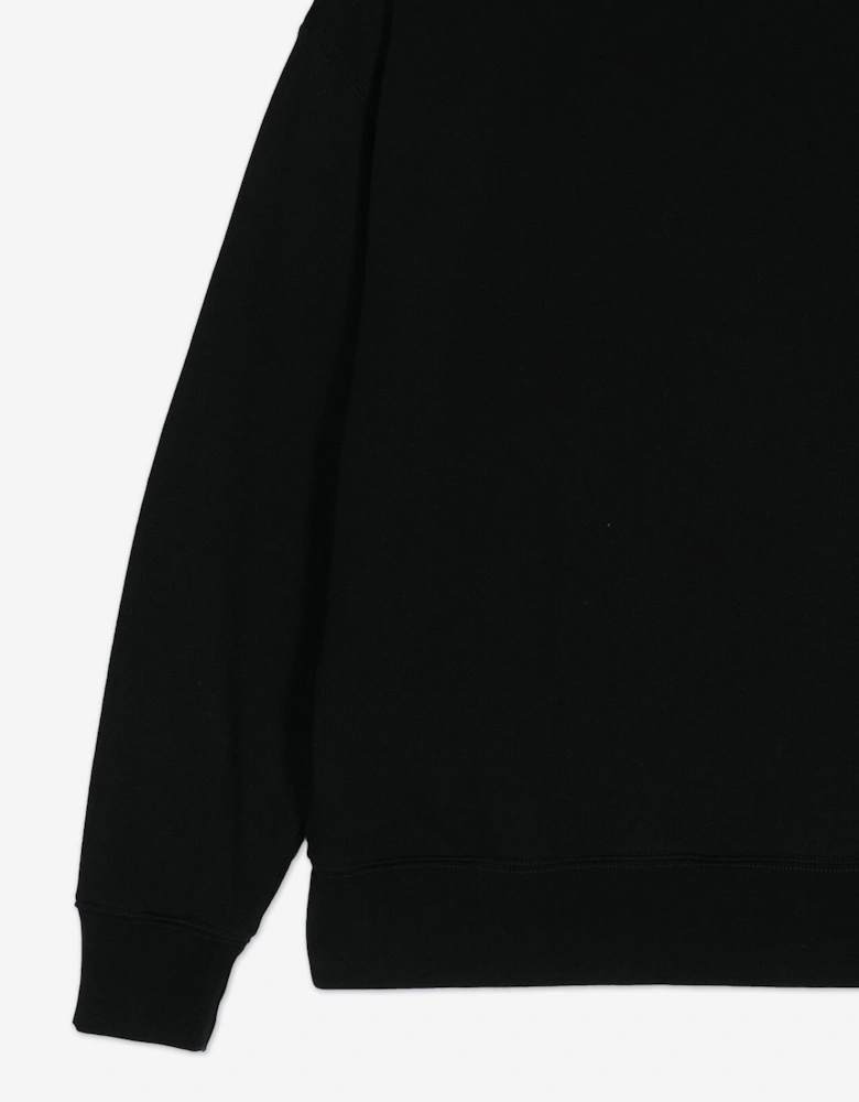 Kids Bear Crewneck Sweatshirt in Black