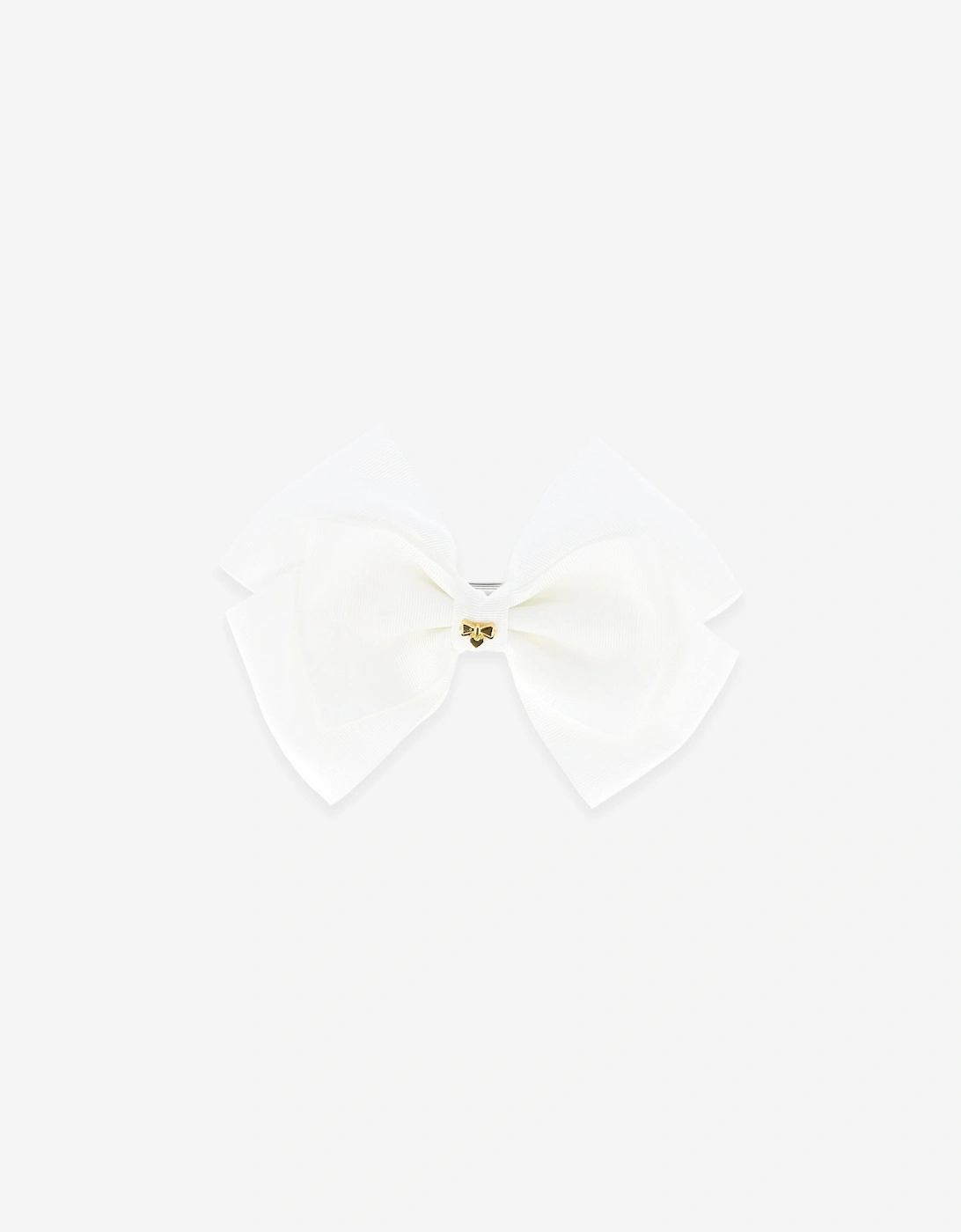Angels Face Girls Mega Bow Hair Clip in White, 5 of 4