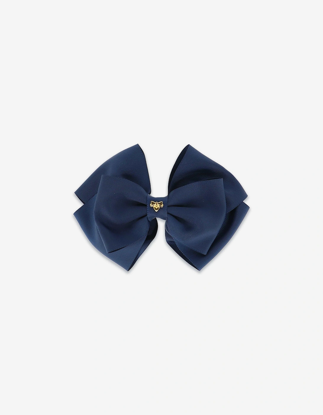 Angels Face Girls Mega Bow Hair Clip in Navy, 5 of 4