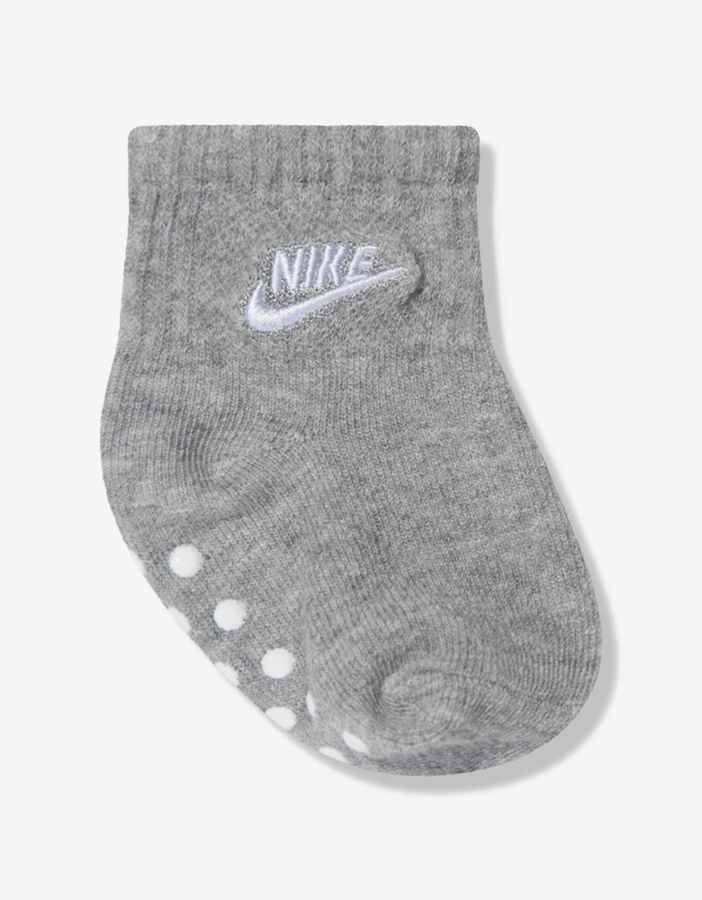 Boys Core Futura Gripper Socks Set in Multicolour