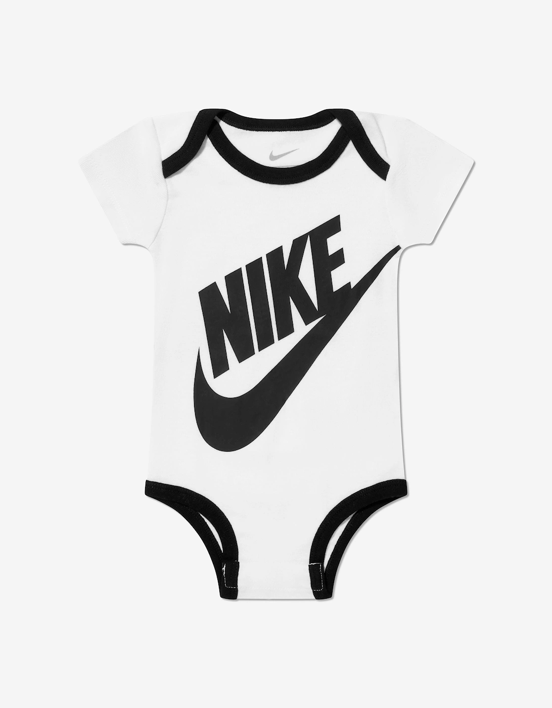 Baby Boys Futura Logo Box Bodysuit Set in White