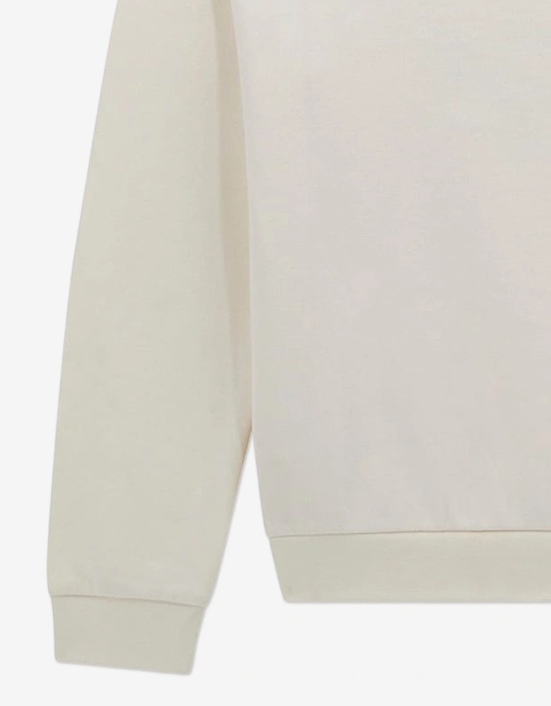 Girls Love Logo Sweatshirt in Ivory