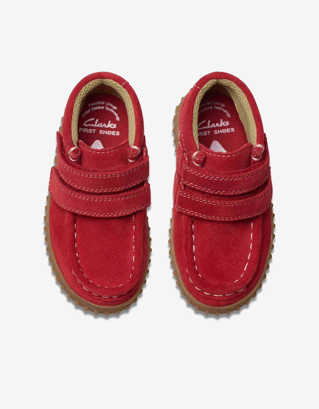 Baby Suede Apple Tor Hill Boots in Red