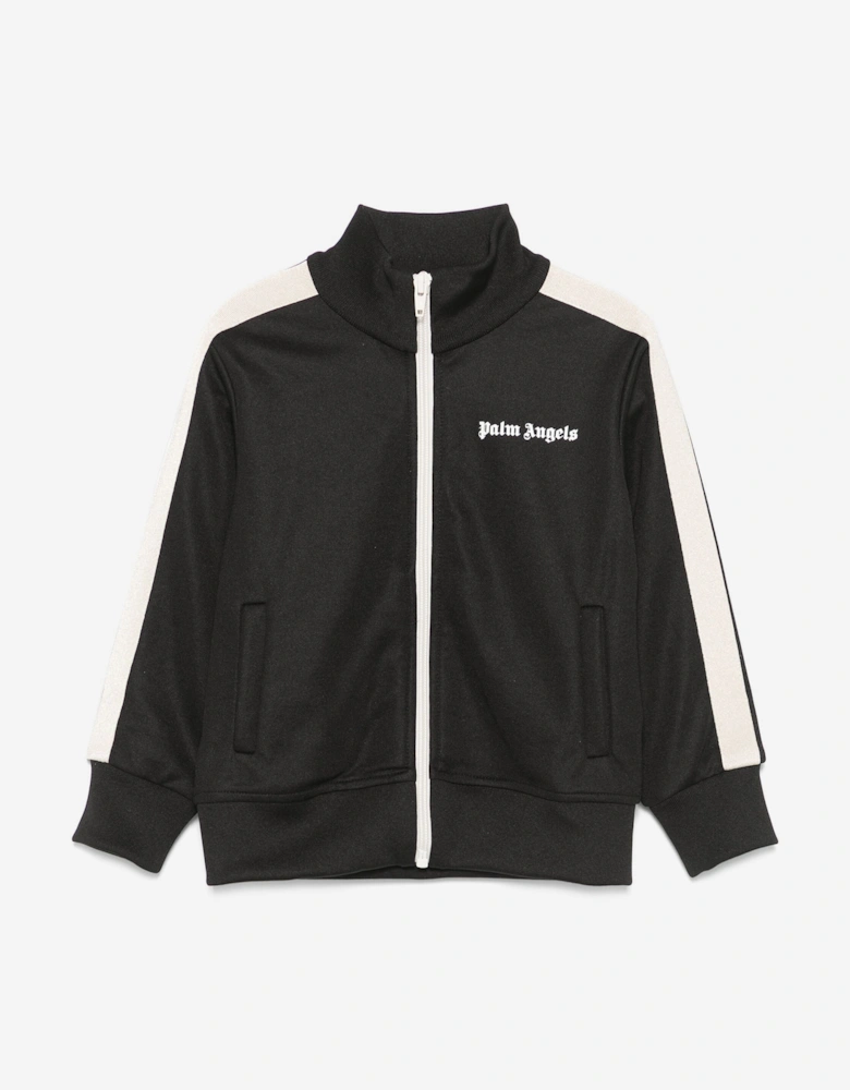 Boys Track Jacket in Black