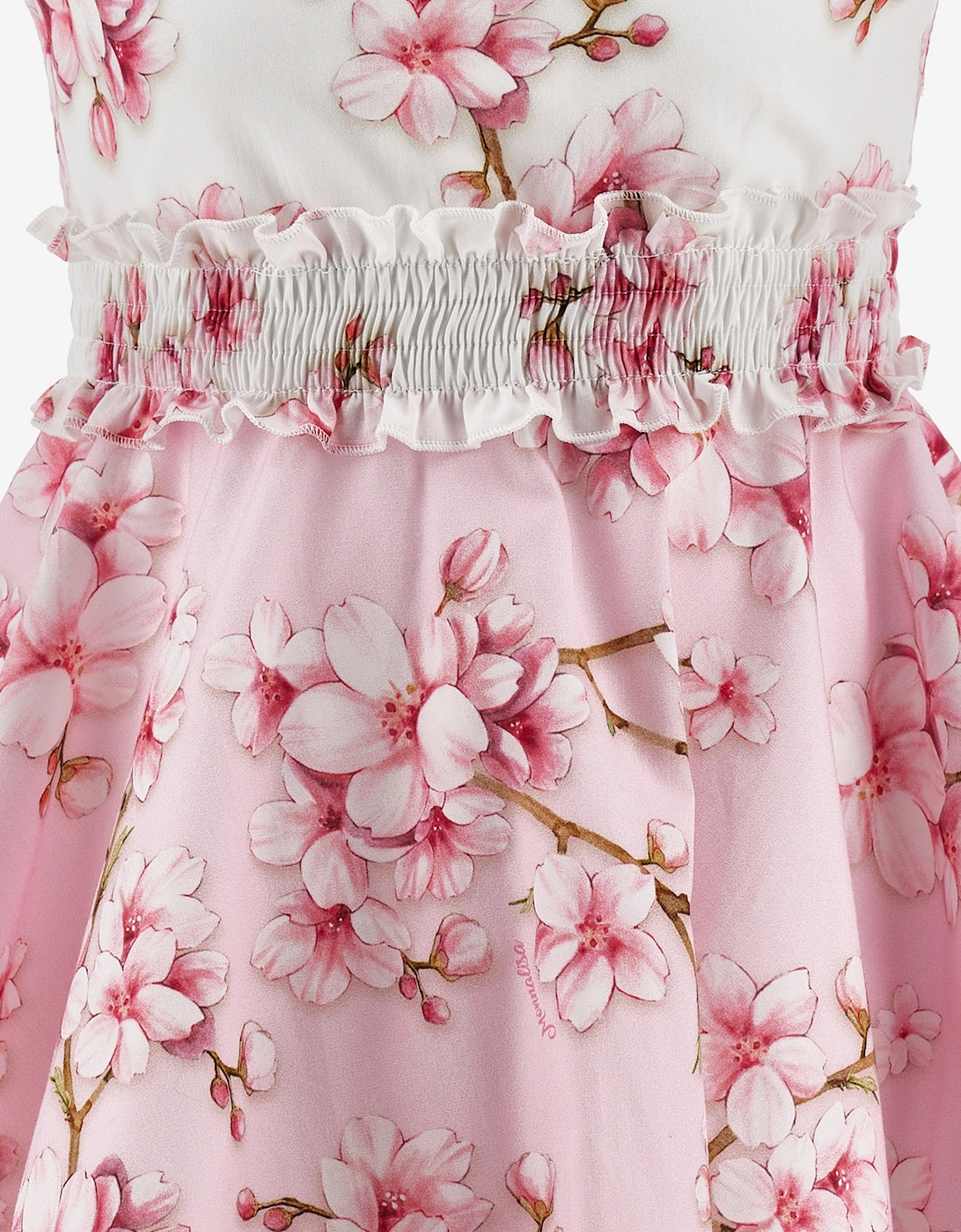 Girls Peach Blossom Dress in Pink