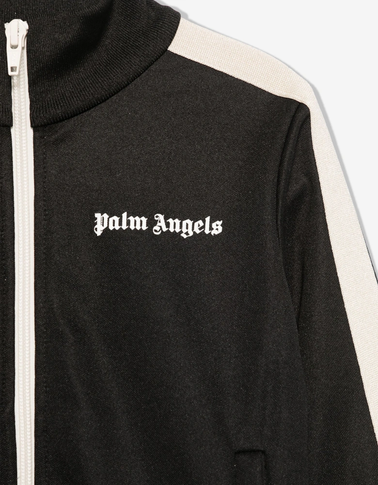 Boys Track Jacket in Black