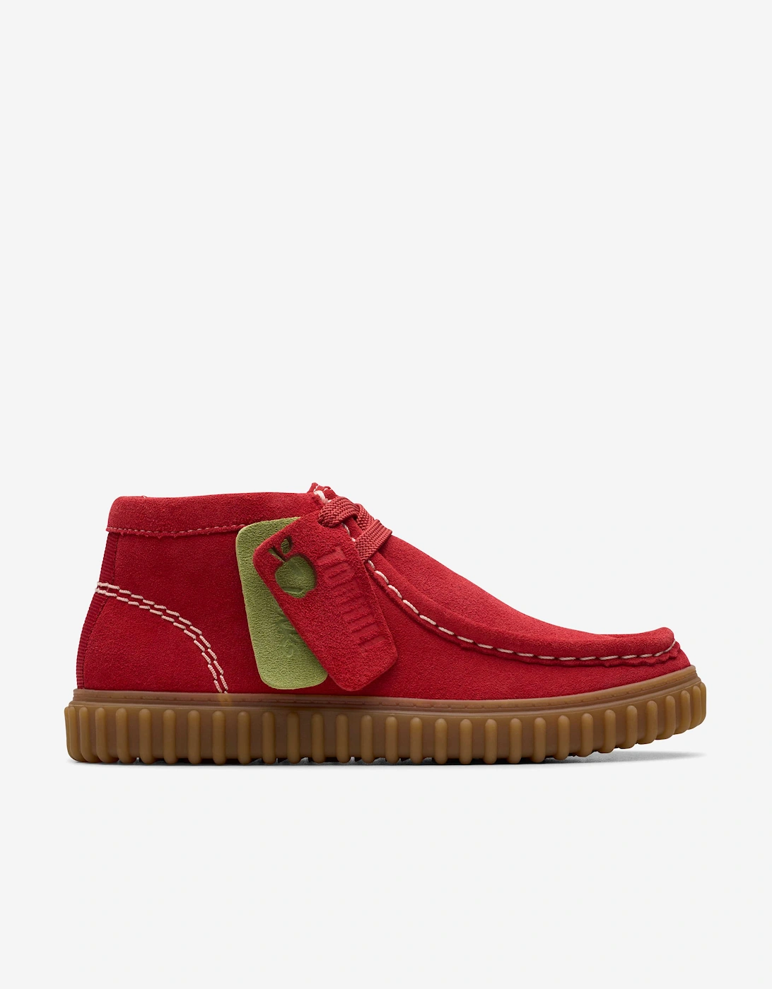Kids Suede Tor Hill Boots in Red, 5 of 4