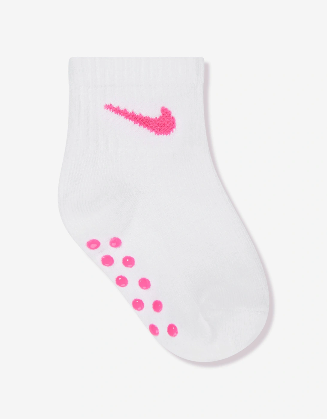 Baby Girls Pop Colour 6 Pack Socks Set in Pink