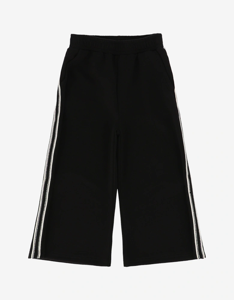 Angels Face Girls Molly Half Zip Tracksuit in Black