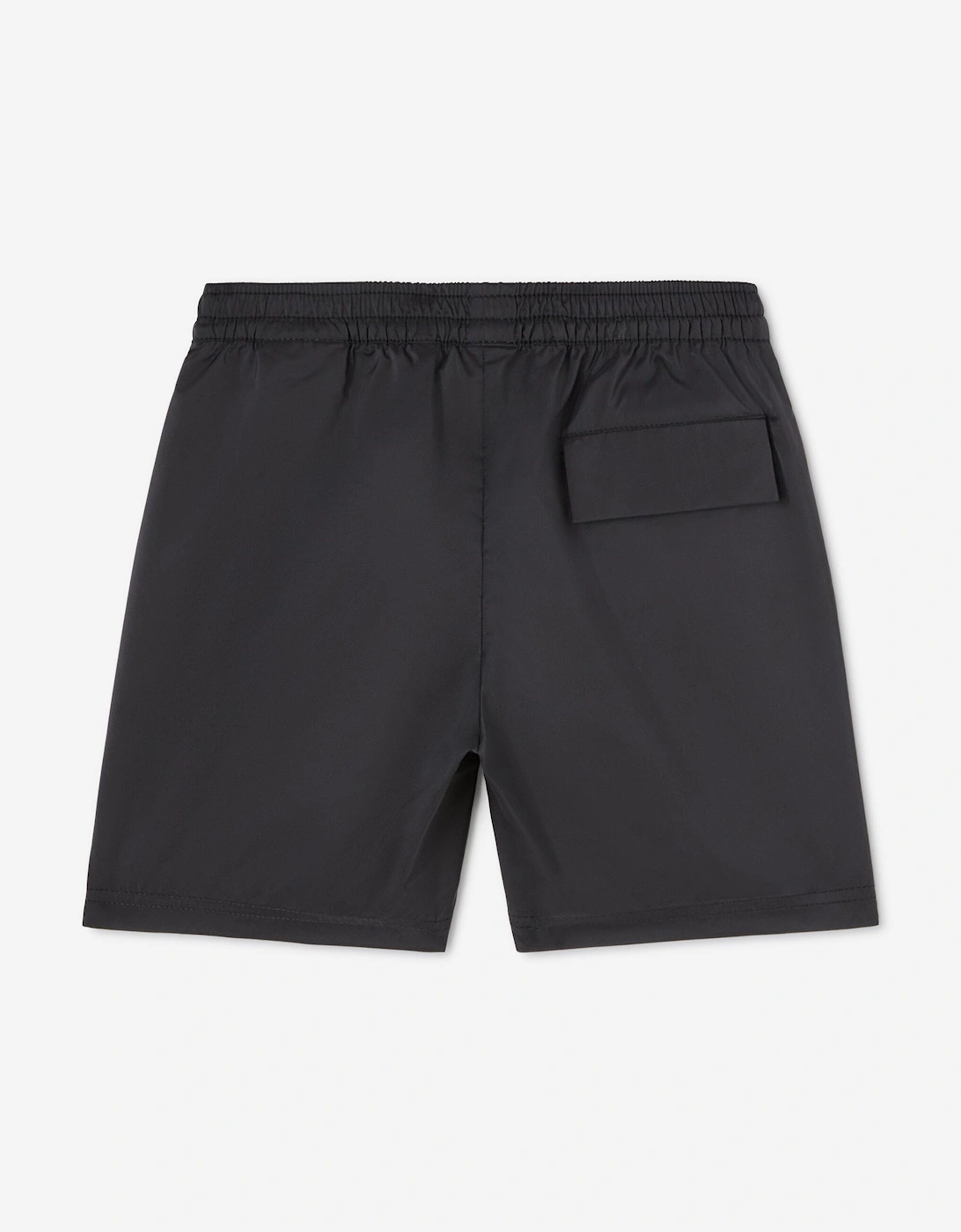 Boys Overlogo Swim Shorts in Black
