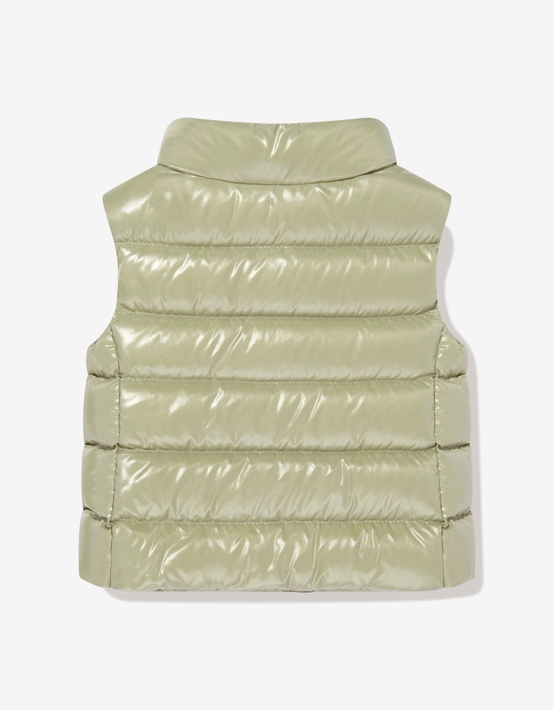 Baby Girls Down Padded Ghany Gilet in Green