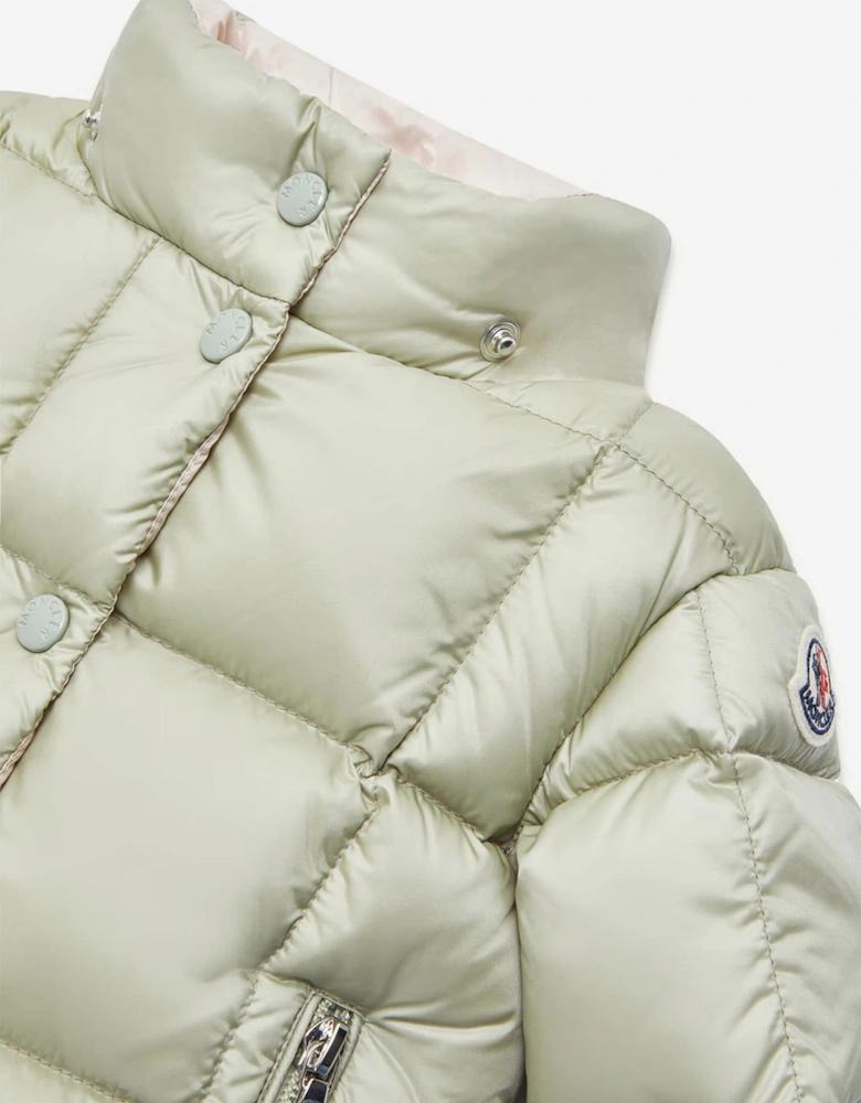 Baby Girls Down Padded Parana Jacket in Green