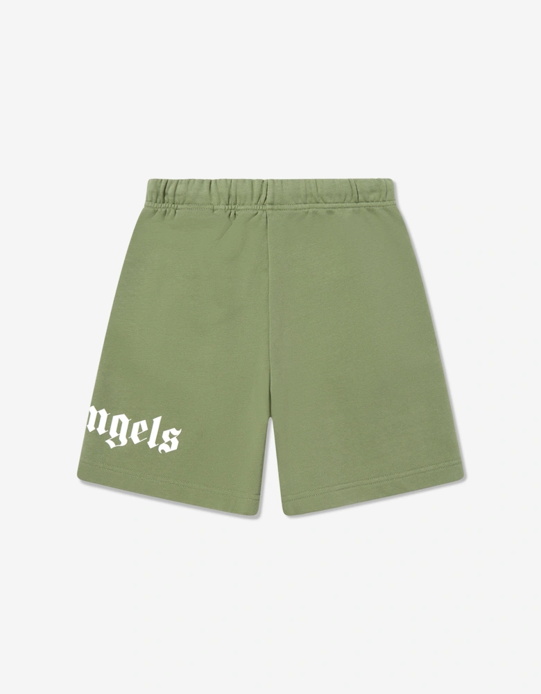 Boys Classic Overlogo Shorts in Green