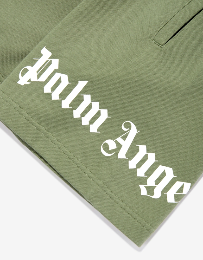 Boys Classic Overlogo Shorts in Green