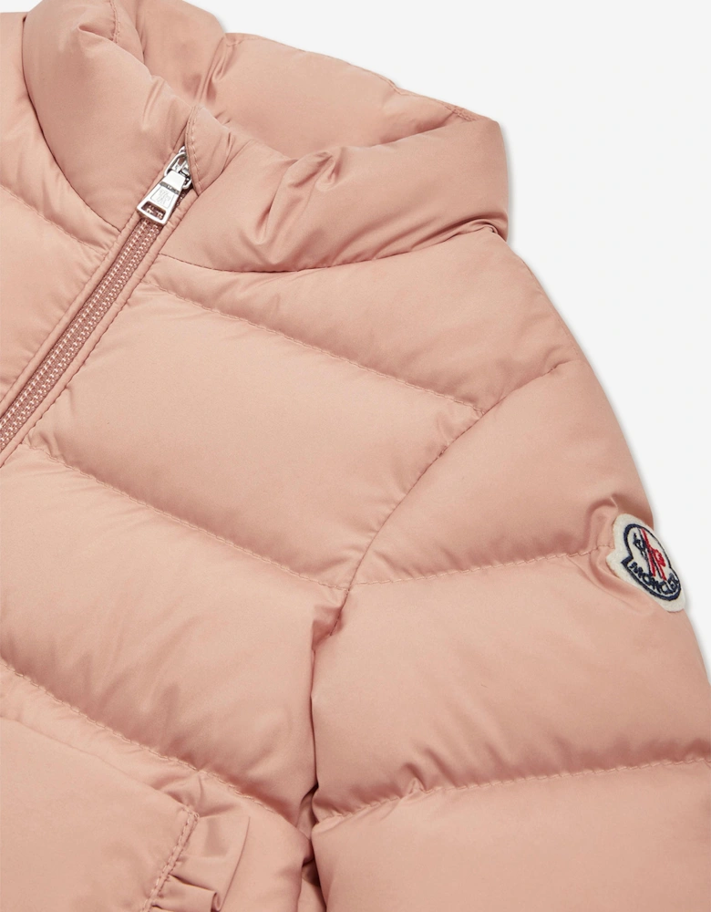 Baby Girls Down Padded Onica Jacket in Pink