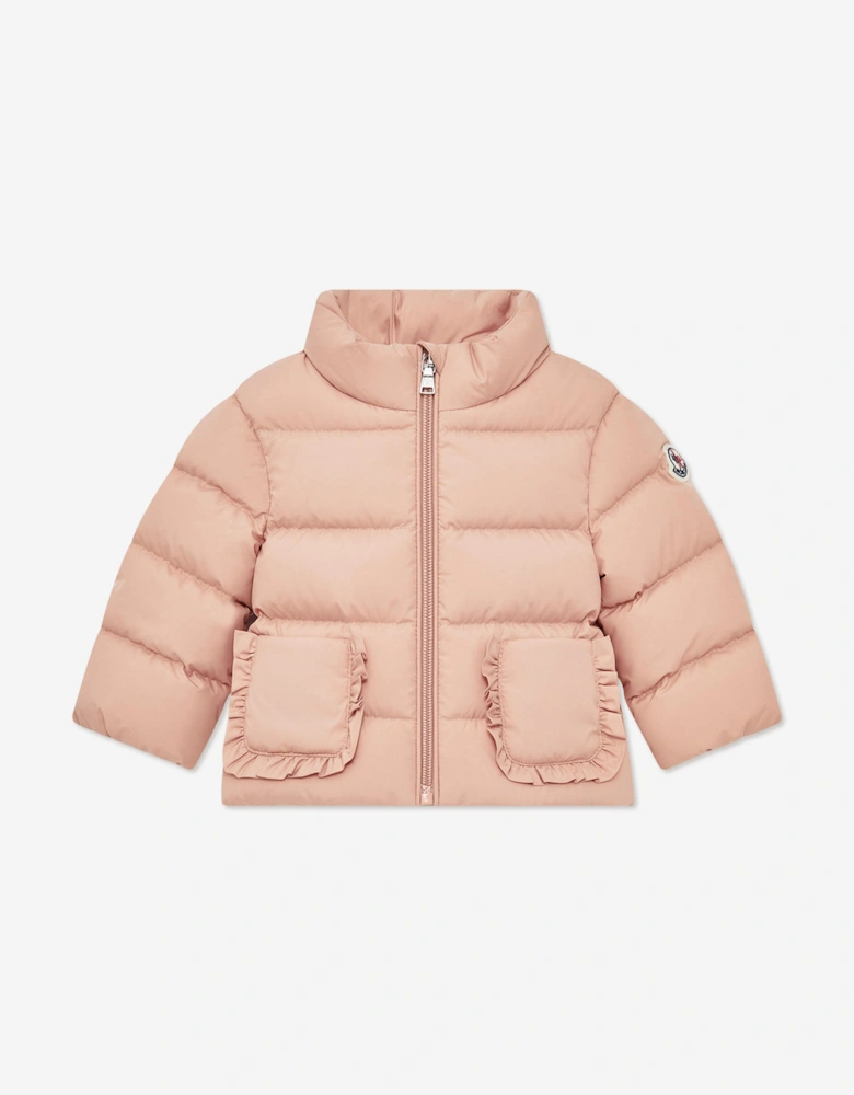 Baby Girls Down Padded Onica Jacket in Pink