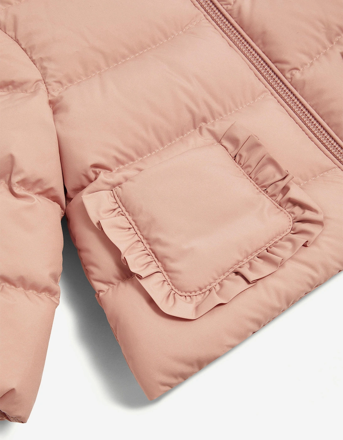 Baby Girls Down Padded Onica Jacket in Pink