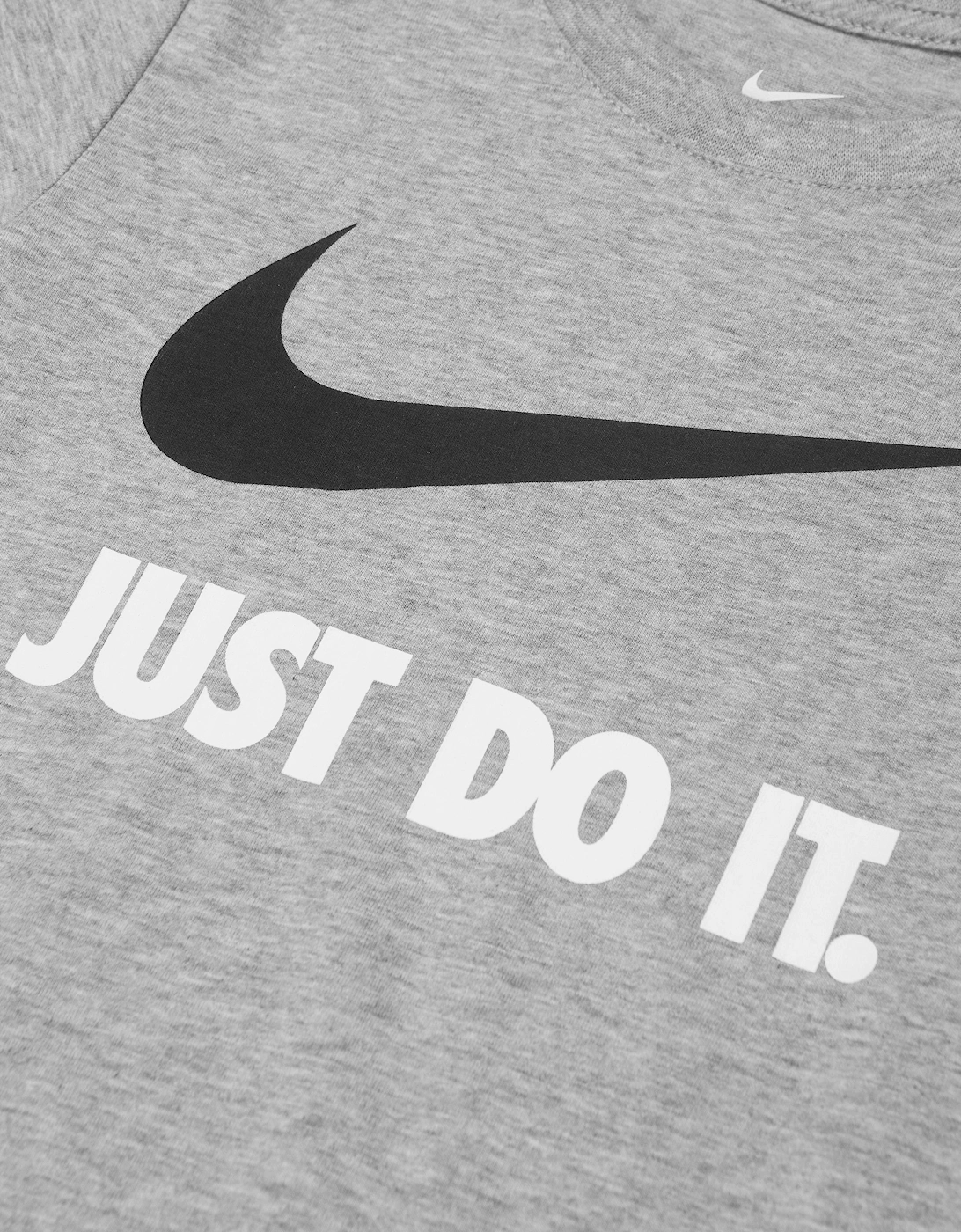 Boys Swoosh JDI T-Shirt in Grey