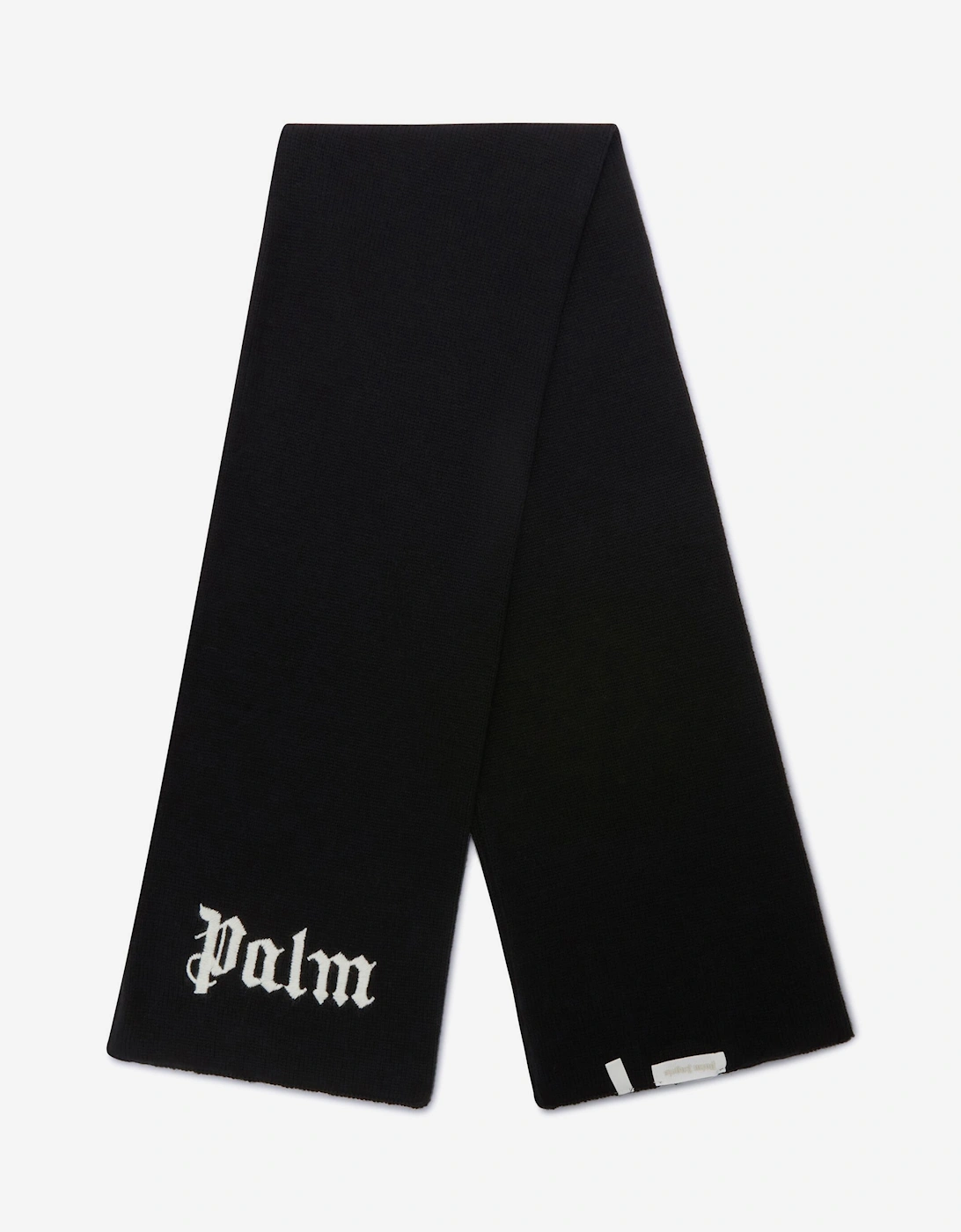 Kids Logo Knit Scarf in Black, 5 of 4
