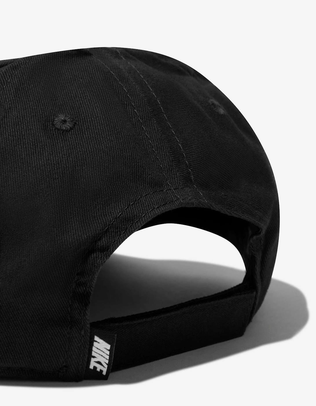 Boys Futura Curve Brim Cap in Black